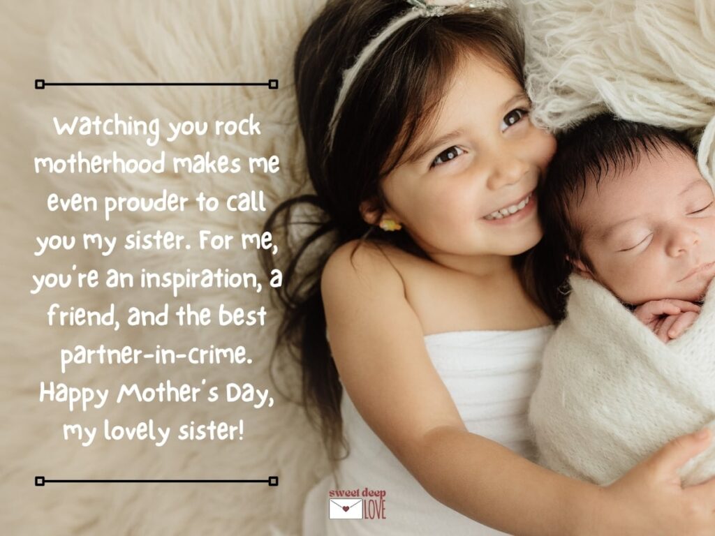 100+ Happy Mother's Day To My Sister Messages - Sweet Deep Love