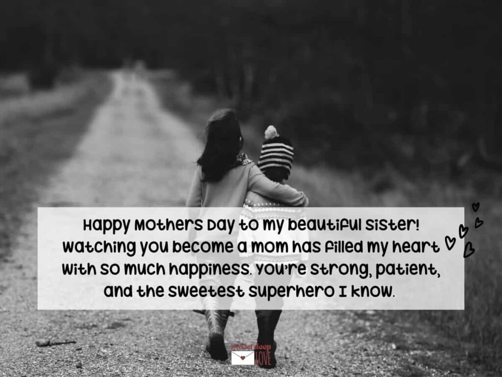 100+ Happy Mother's Day To My Sister Messages - Sweet Deep Love