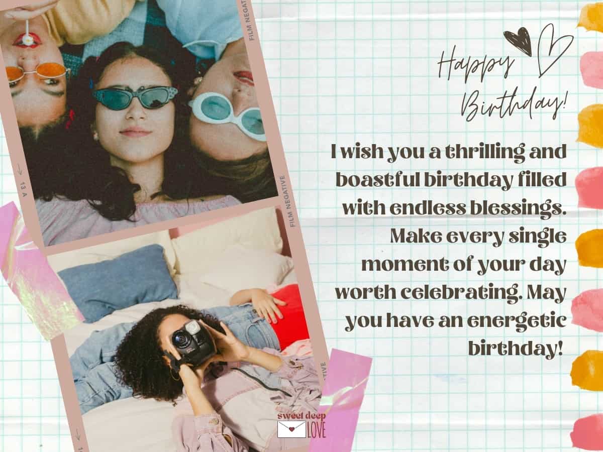 100 Touching Birthday Message To A Best Friend - Sweet Deep Love