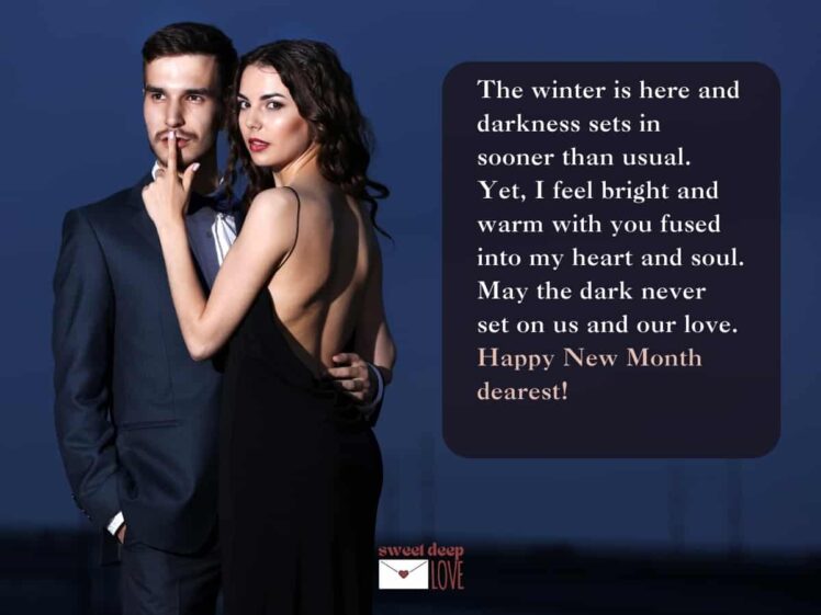 Happy New Month Message To My Love- 100 New Month Wishes - Sweet Deep Love
