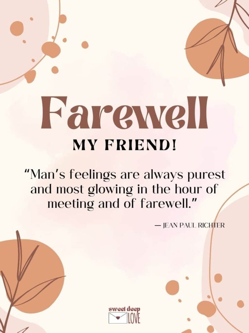 good farewell message for coworker