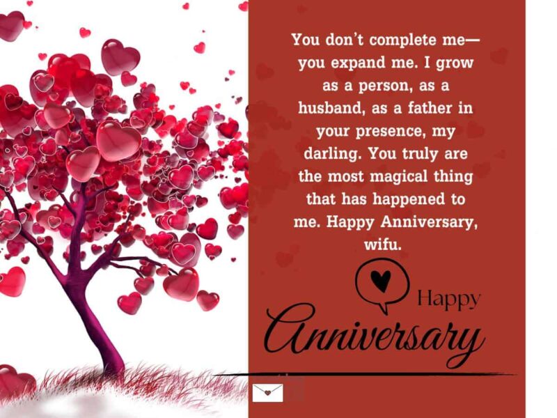 Happy anniversary wishes for wife
